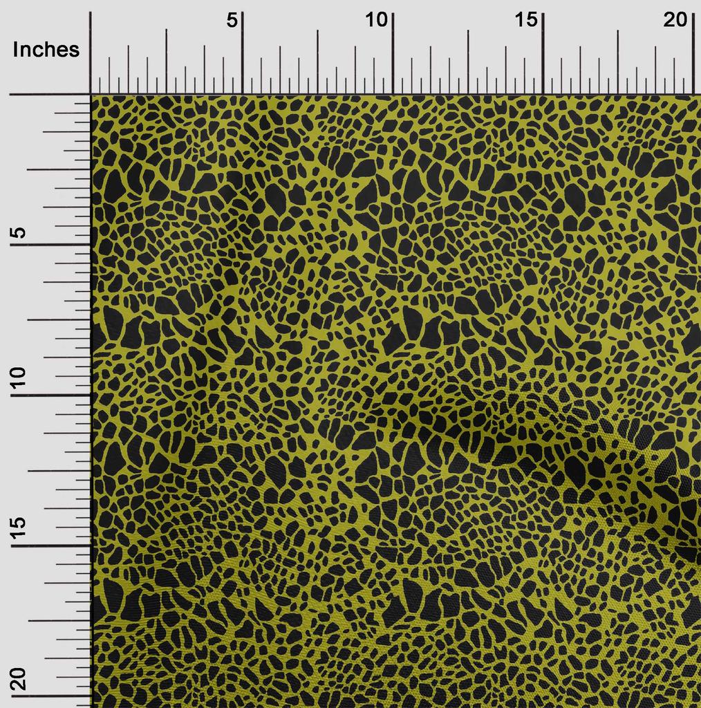 oneOone Хлопчатобумажная гибкая паровая ткань, шкура жирафа, шитье, ремесленные проекты, принты на ткани, 40 дюймов в ярдах