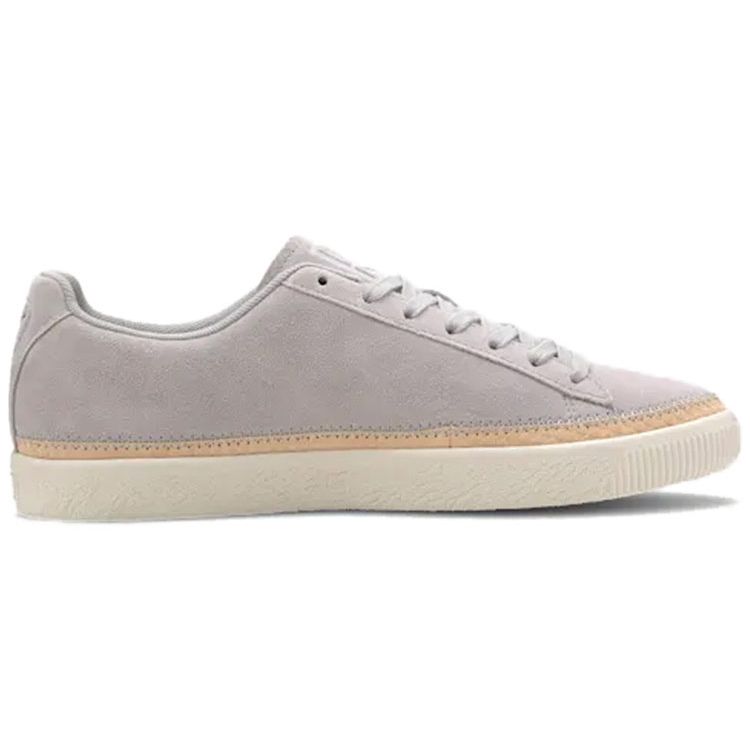 Puma Кеды Suede Series Trim Dlx с низким верхом Унисекс Кеды Серый 371749-02