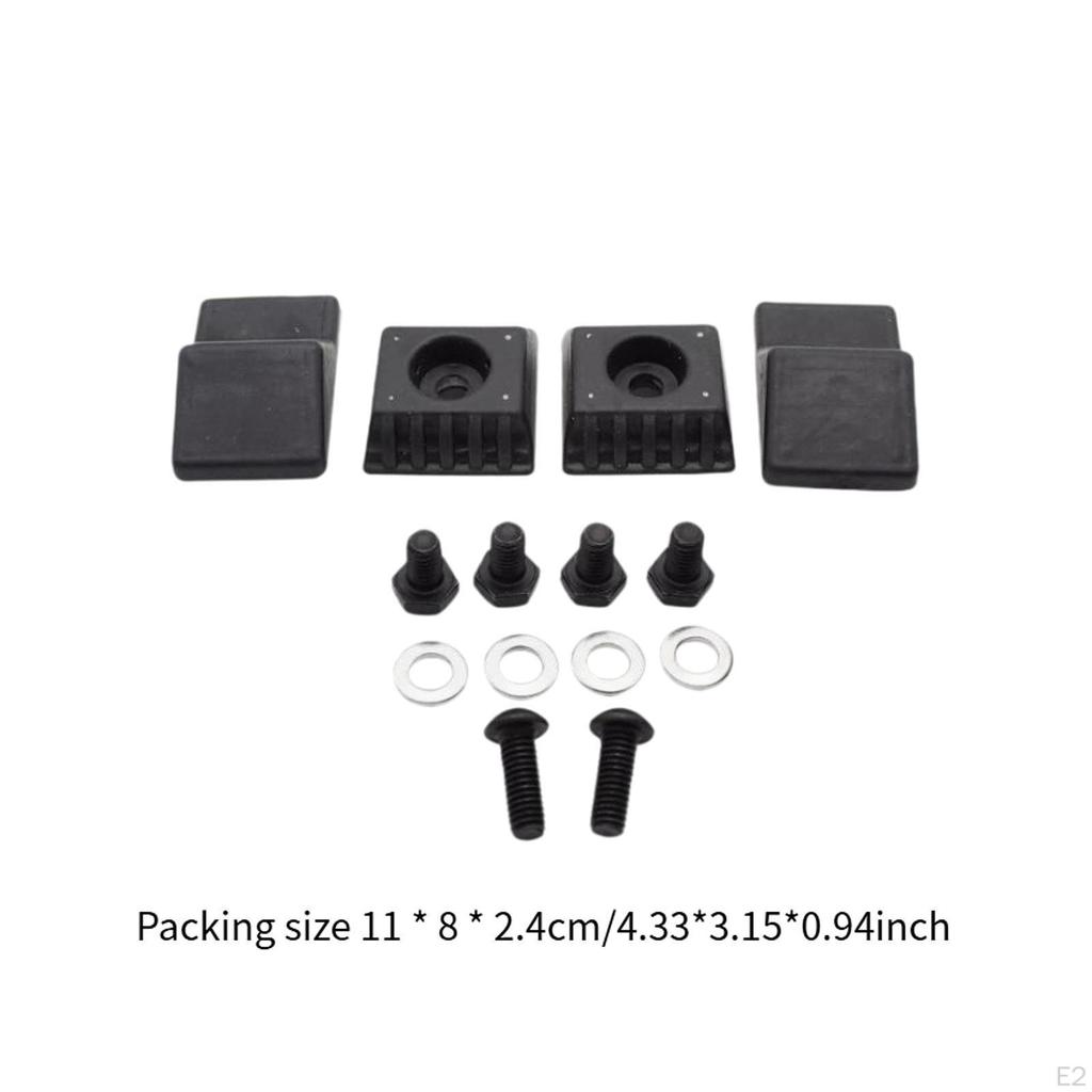 4 шт. Задний упорный буфер багажника 1247580044 Профессиональный автомобильный аксессуар Легкая замена