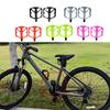 2x Bike Pedals Platform Pedals Nylon Replacement Sturdy High Performance Cycling