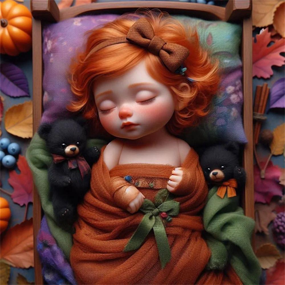 Disney Мультяшная 5D Алмазная Живопись Полная Алмазов DIY Алмазная Живопись, Наносимая Вручную Серия «Принцесса» Декоративный Набор для Живописи