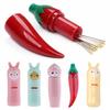 Needles Bottle Pepper/Sheep Shape Good Sealing Dust Proof Anti-lost Drop-resistant Leak-proof Needles Box for Home