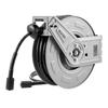 VEVOR Pressure Washer Hose Reel, 19.8 m x 6.4 mm Retractable Power Heavy-Duty Steel Washer Hose Reel, 3200PSI Max, Auto-Rewinding