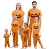 Принт Милый Семейный Комплект Пижамы, Домашняя Одежда, Семейный Комплект Топ с Коротким Рукавом и Брюки