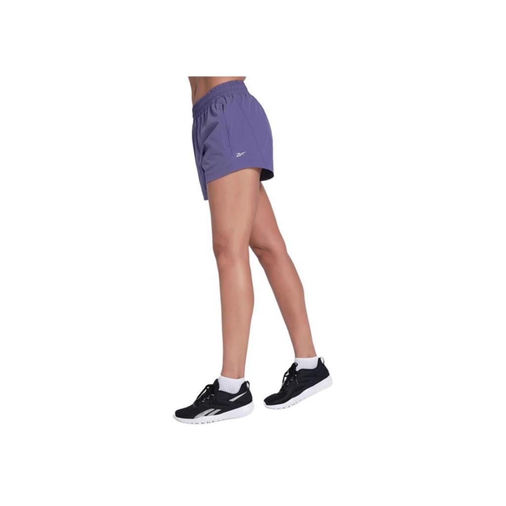 Reebok Sports Lifestyle Series Reflective Print Woven Shorts Women Shorts Gray Purple 24SRM604WGP3