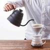 Чайник HARIO V60 Drip Kettle, совместимый с Vono Open, практичный, 800 мл, матовый черный, произведен в Японии, Fire/IH VKB-120-MB