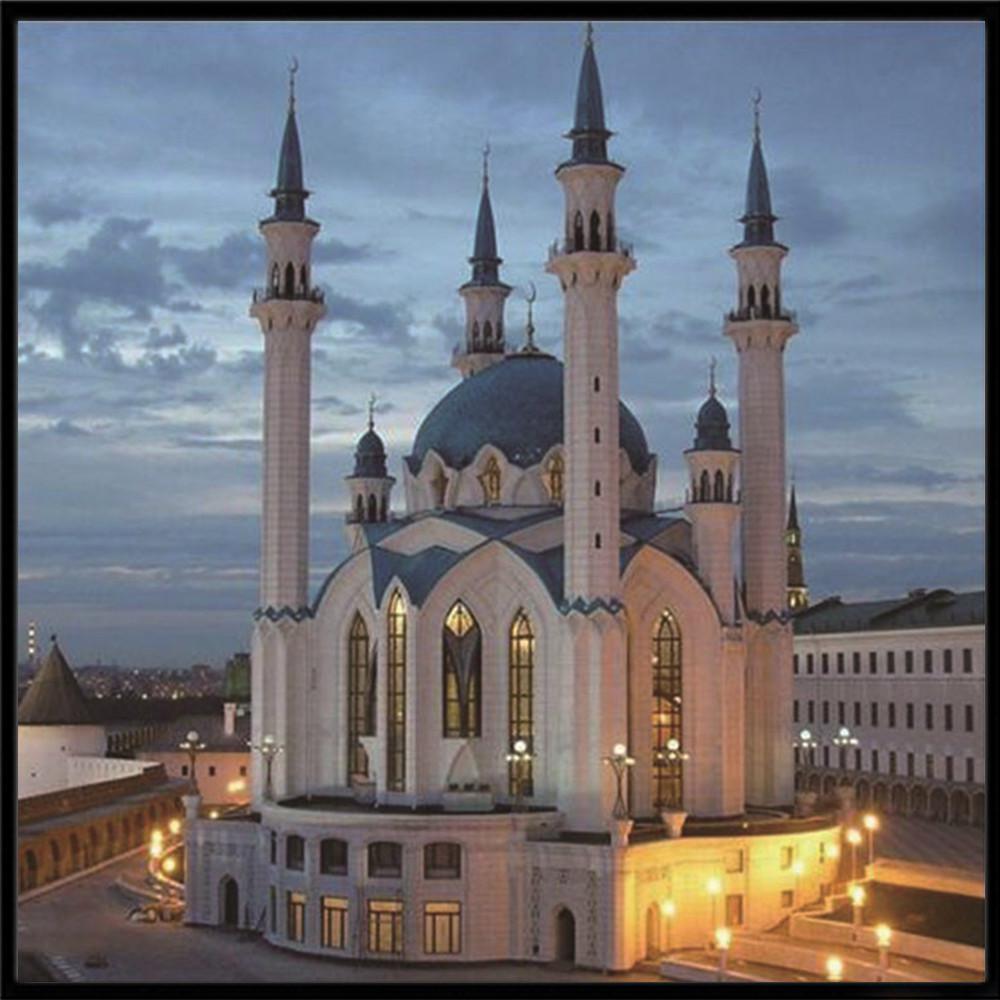 Животное 5D Алмазная картина Полный алмаз Щенок Слон Сова Лев Круглый Алмазная мозаика Узор Домашнее украшение Diy Ручная работа Стена S