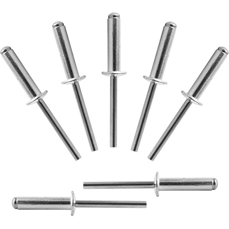 Набор из 110 шт. вытяжных заклепок для строительства и металлообработки