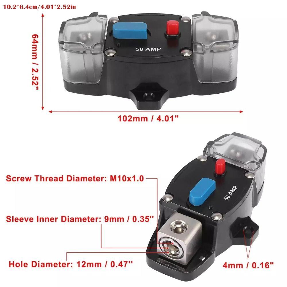 Бакелит Дерево Аудио Встроенные Держатели Предохранителей Цинковый Сплав Цинка Материал Автоматический Выключатель Морской