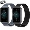 Ремешок миланская петля для Honor Band 10 из нержавеющей стали, металлический браслет с магнитной застежкой, металлический ремешок для Huawei honor band 9, сменный ремешок