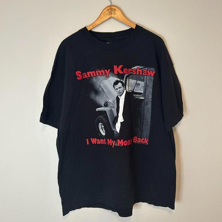 Классическая футболка Sammy Kershaw Все размеры от S до 5XL SE129 БЕСПЛАТНАЯ ДОСТАВКА Унисекс