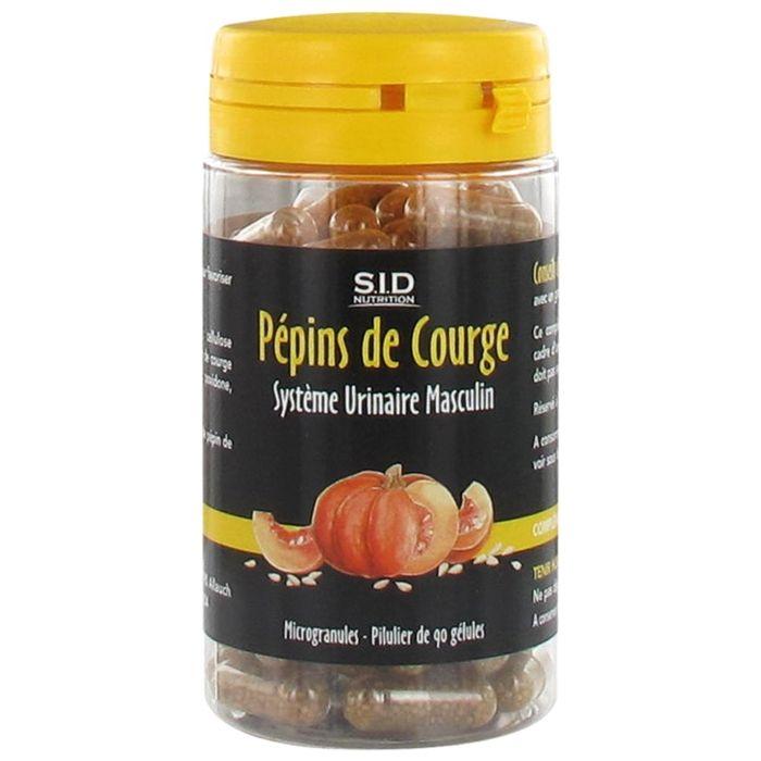 Sidn pépins de courge système urinaire 90 gélules