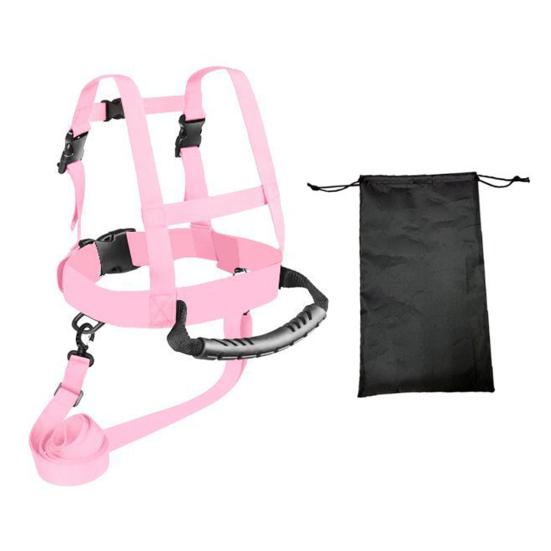 Тренажер для катания на лыжах для малышей Yousheng со съемным поводком, регулируемый быстроразъемный ремень для лыжного снаряжения, сноуборда, тренировочный ремень