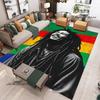 Bob Marley Lion printed carpet Non-slip carpet outdoor carpets area rug Home bedroom decor rug for bedroom birthday gift