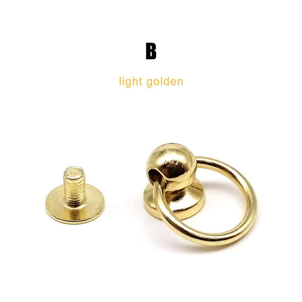 10 шт./упак. заклепки с винтовой заклепкой для кожаной сумки с винтовой заклепкой, чехол для телефона с кожаным ремешком