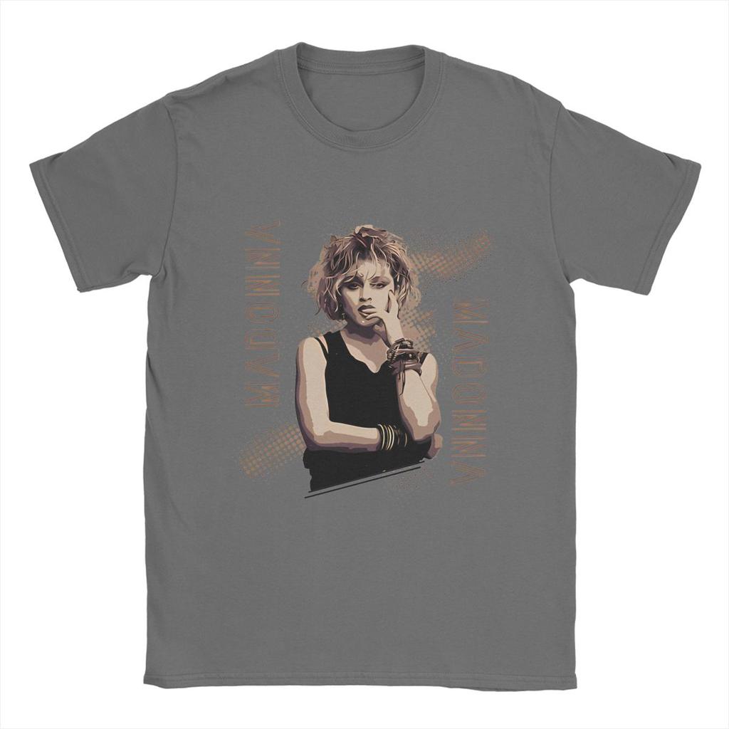 Men Women Madonna Music Vintage Pop Singer T-Shirt Apparel Awesome Summer T Shirts Top Tee Clothes Summer