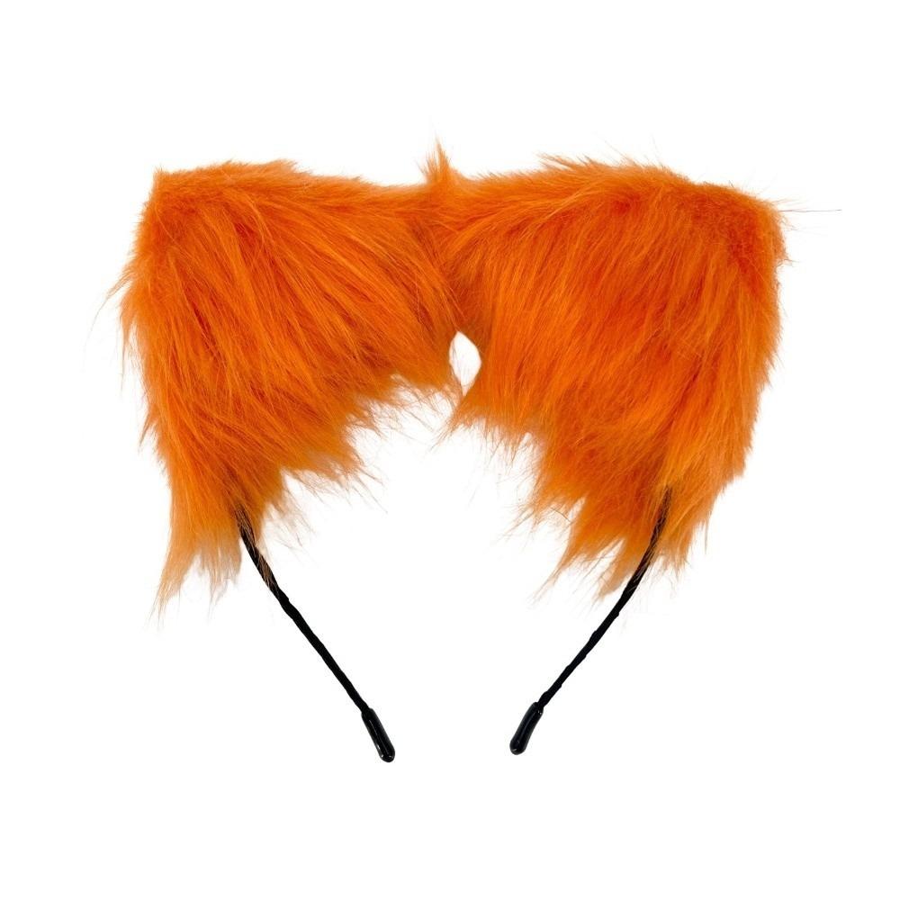 Furry Cat Ears Headband Artificial Cosplay Headband Cute Gothic Headband Photo