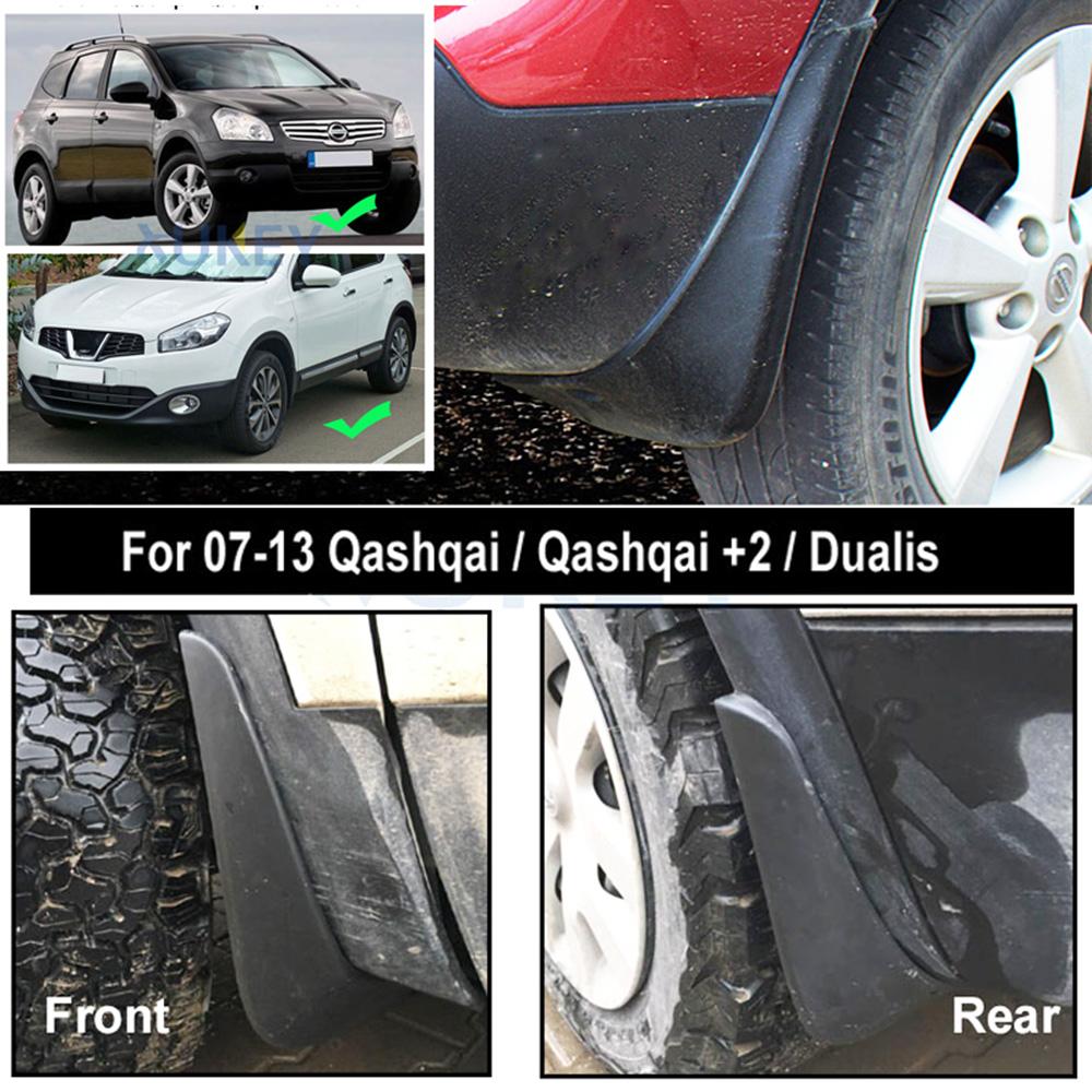 Автомобильные брызговики для Nissan Qashqai/+2/Dualis 2007-2013 J10, брызговики, брызговики Fender 2008 2009 2010 2011 2012