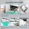 Leak Proof Air Conditioner Cleaning Kit Complete Full Set for Effective Indoor AC Unit Cleaning at Home or Office