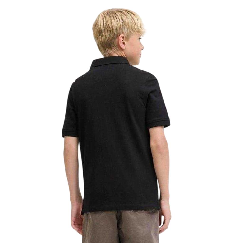 Jack And Jones Boys Cotton Slim Polo Shirt