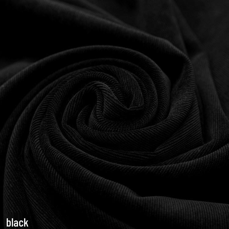 Thickened 21-Wale Stretch Corduroy Fabric, 150cm, Cotton-Polyester Blend