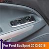 Для Ford EcoSport 2013 2014 2015 2016 крышка переключателя стеклоподъемника дверной подлокотник подъемная панель накладка автомобильные аксессуары
