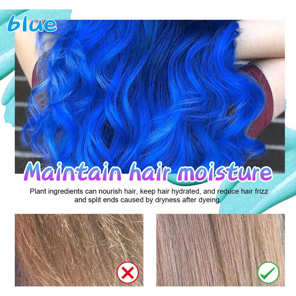 Hair Cream Mild Non-irritating Cover White Hair Easy Color Does Not Hurt Damp Color White Hair Cream