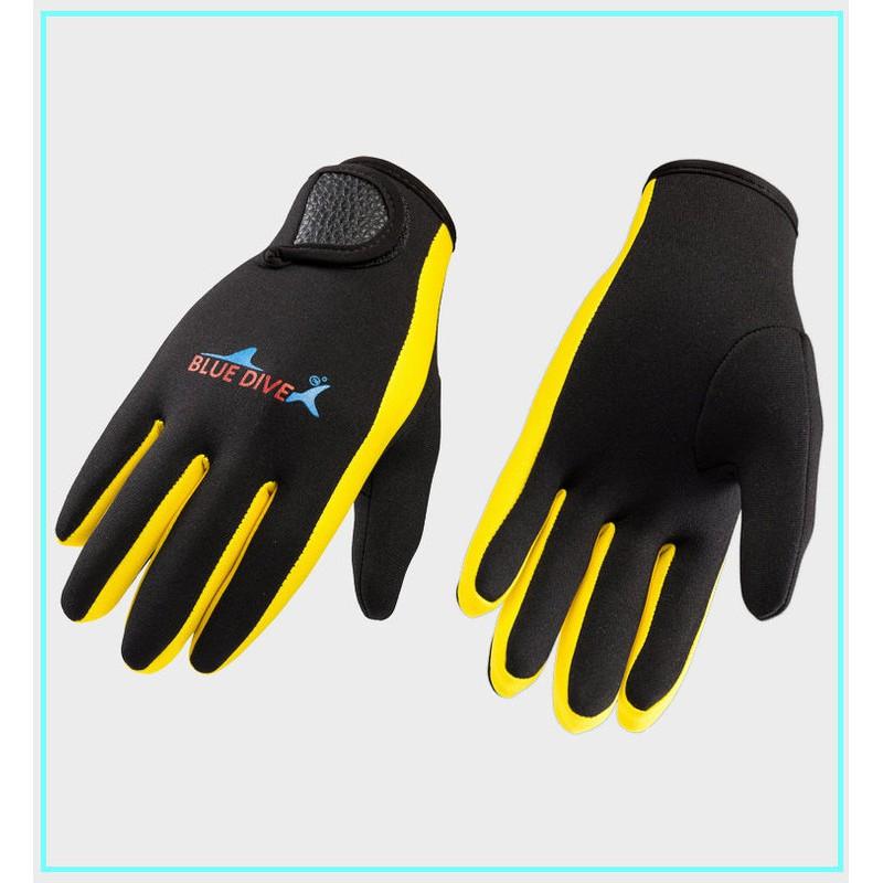 1.5mm Neoprene Diving Gloves Snorkeling Swimming Kayaking Paddleboarding Anti-Slip Cut-Resistant Jellyfish Coral Protection