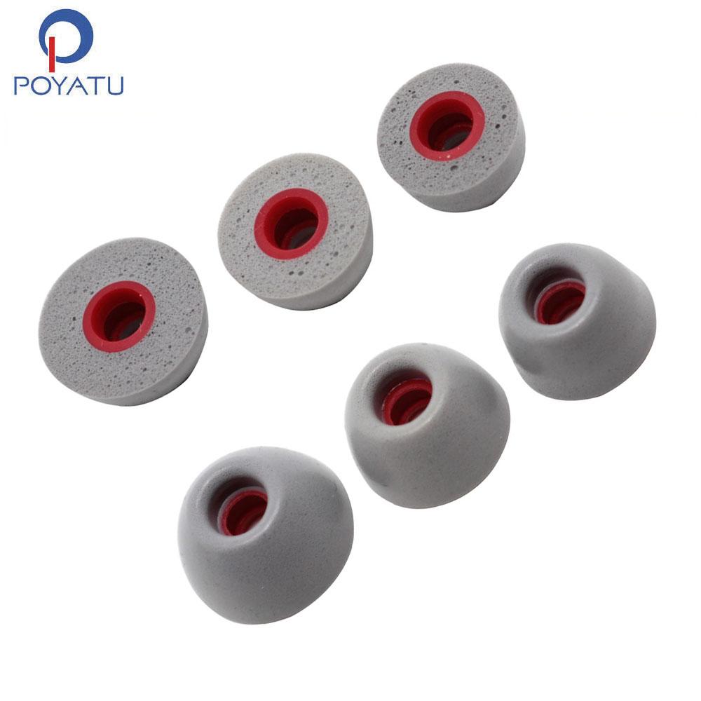 Poyatu Memory Foam Eartips for Anker Soundcore Liberty Air 2 Ear Tips Buds Replacement Upgraded Eartips Earbuds