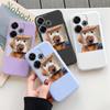 Funny Dog Soft Silicone Case For Redmi Note 13 Pro 13C 14 Poco C65 Samsung A55 M35 S24 Xiaomi iPhone Huawei Honor 200 Realme 9 Camera Shockproof Cover