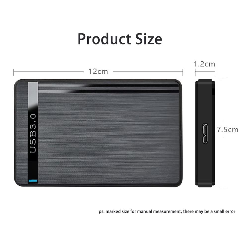 2,5-дюймовый корпус для жесткого диска SATA на USB 3.0, внешний жесткий диск, скорость 6 Гбит/с, корпус для жесткого диска SATA SSD, корпус для мобильного жесткого диска Micro B, аксессуары для ноутбуков и ПК