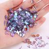 Aurora Phantom Purple Nail Art Flat Bottom Special-Shaped Diamond Diy Manicure Nail Art Jewelry