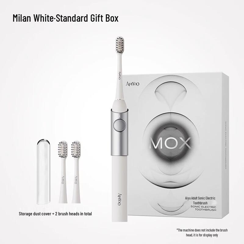 ApiYoo MOX Portable Sonic Electric Toothbrush Gift Set CN plug (adapter included)