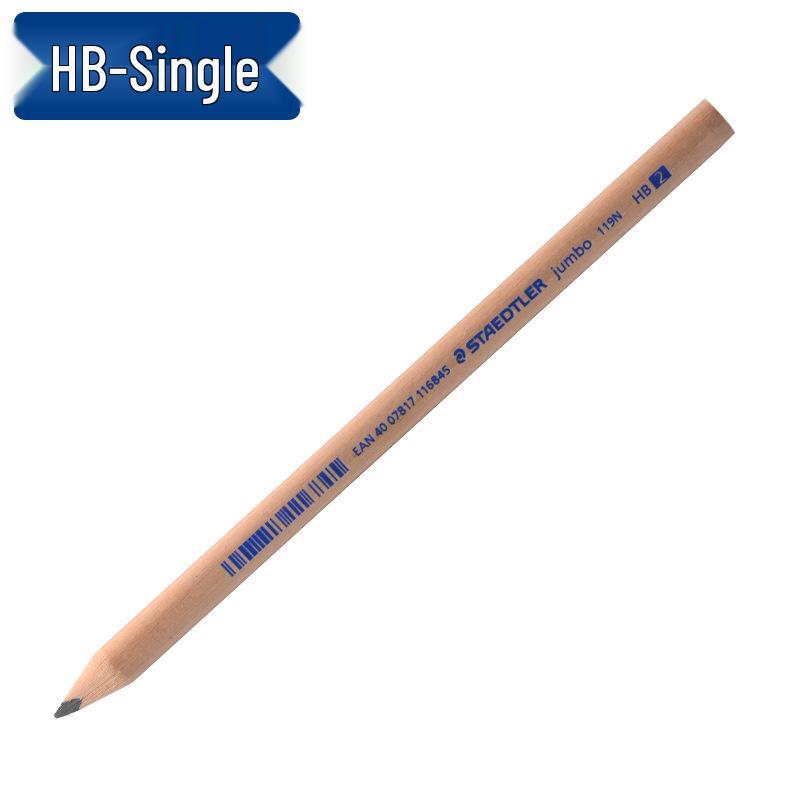 STAEDTLER Экологичный трехгранный карандаш HB/2B в деревянном корпусе.