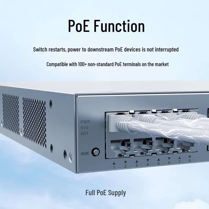Huawei S220S-8P4JX Managed PoE Switch