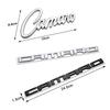 AABHC1 Black/Silver/Red 3D metal Sticker/letter Car Styling Car Body Logo Emblem Decal Sticker For Chevrolet CAMARO Auto Accessories