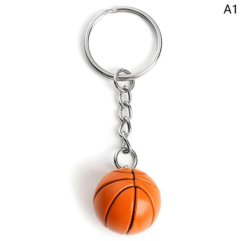 Брелок для баскетбола и футбола, спортивный брелок для ключей, автомобильный кулон для подарка