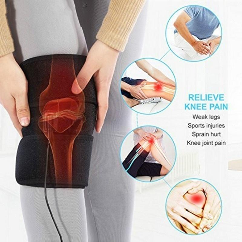Регулируемые турмалиновые магнитные самонагревающиеся наколенники с турмалиновой терапией для поддержки колена
