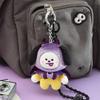 BT21 Брелок для ключей Angel and Villain Villain с плюшевой куклой (7 вариантов)