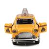 Zinc Zinc Zinc Alloy Taxi Model Toy Rubber Taxi Car Car Funny Miniature Toy Car  Kids Toys