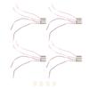 4 Pcs 718 Motor for 603 P8 RC Drone Aluminum Alloy Metal RC Quadcopter Motor with Terminal