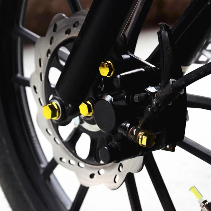 30 шт. набор крышек для винтов мотоцикла, головка винта скутера, гайка, болт, крышка, украшение, аксессуары для модификации мотоцикла