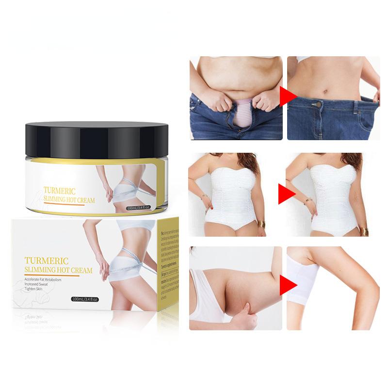 Крем для похудения. Укрепляющий кожу крем для похудения с куркумой.