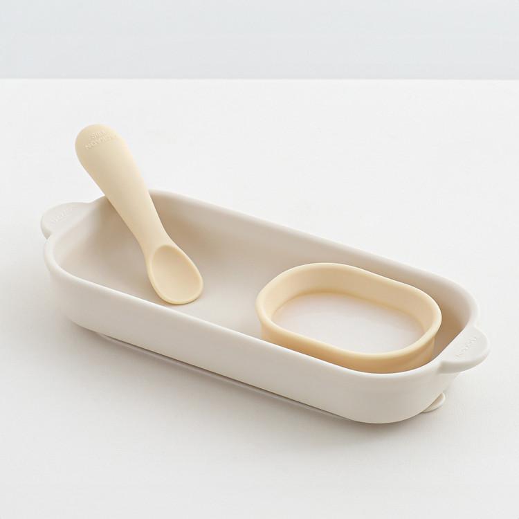 Tackaon 1.2.3 детская присоска 1 шт. начинка детское питание детская силиконовая посуда тарелка самонаводящаяся