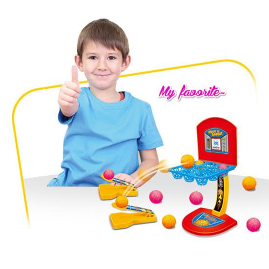 Fingertip Desktop Basketball Shoot Game Novelty & Interesting Mini Jumping Bounce Ball Tabletop Parent-child Interactive Battle Toy