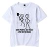 Casual Summer T-shirts for Men Women Some People Just Need A Pat On The Back Design Clothes Casual Short Sleeve Breathable Top