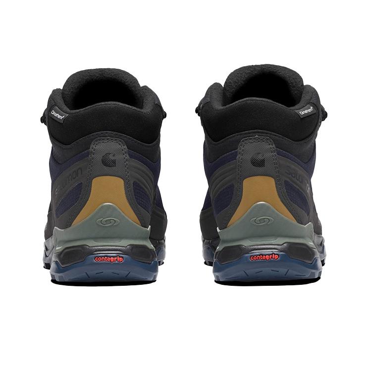 Кроссовки Carhartt WIP x Salomon Shelter CSWP Black Phantom Унисекс Castor-Grey L41673000
