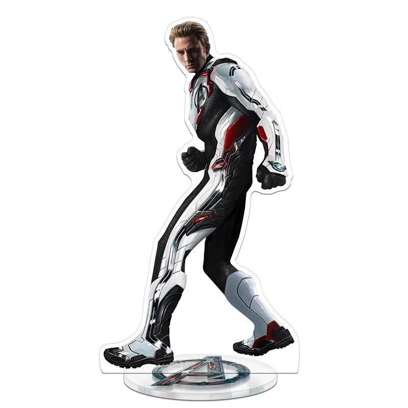 Элегантная акриловая подставка Мстители Железный человек Локи Танос Доктор Стрэндж Черная пантера подарок