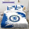 Chelsea F Pattern Bedding,Quilt Set Quilt Cover Pillowcase Home Birthday Gift(1 * duvet cover + 2 * pillowcase, without core)