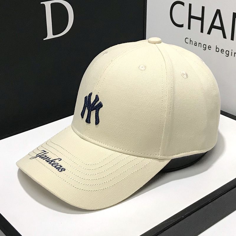 My Baseball Cap Classic Round Crown Sunshade Hat With Breathable Cotton Material